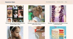 Desktop Screenshot of nuestroshijos.cafeversatil.com